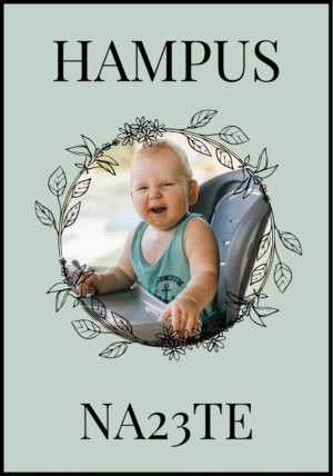 Regntålig studentskylt