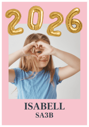 Regntålig studentskylt