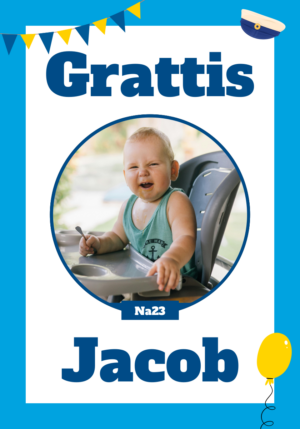 Regntålig studentskylt