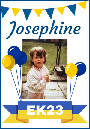 Regntålig studentskylt