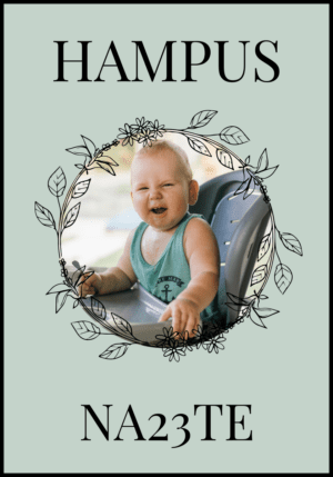 Regntålig studentskylt