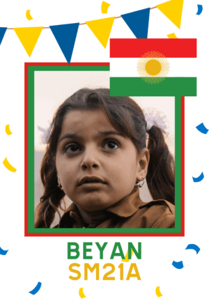 Regntålig studentskylt